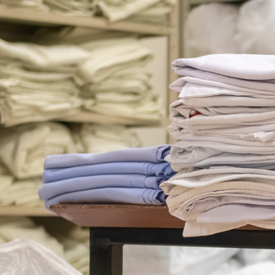 Commerical Laundry Linens In Store Room 1920X500